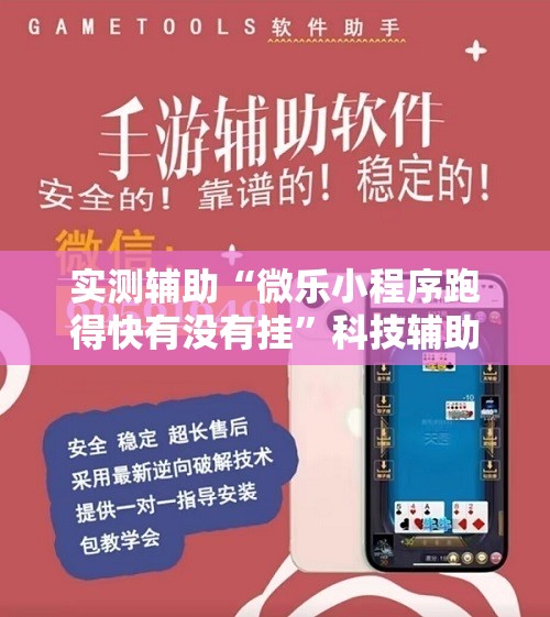 实测辅助“微乐小程序跑得快有没有挂”科技辅助神器手机版