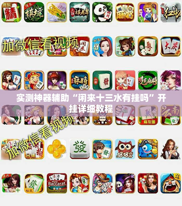 实测神器辅助“闲来十三水有挂吗”开挂详细教程