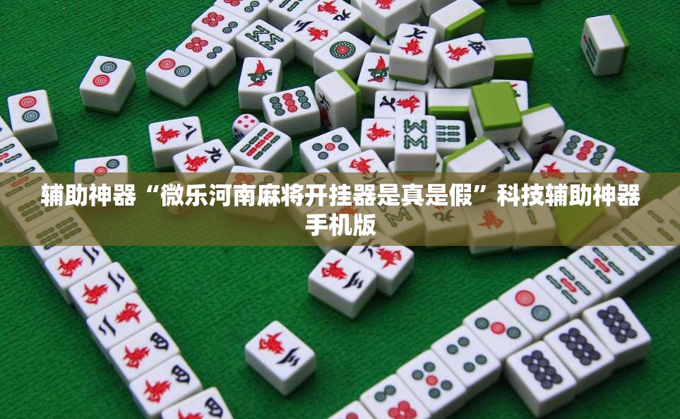 辅助神器“微乐河南麻将开挂器是真是假	”科技辅助神器手机版