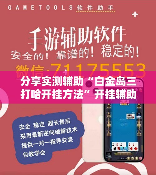 分享实测辅助“白金岛三打哈开挂方法”开挂辅助脚本+详细开挂安装教程