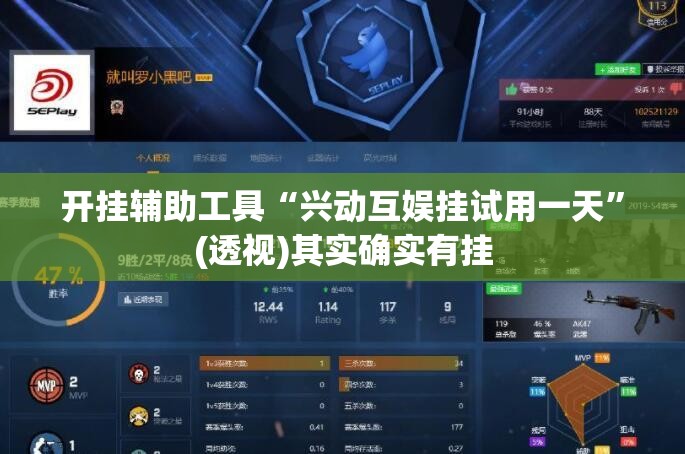 开挂辅助工具“兴动互娱挂试用一天”(透视)其实确实有挂