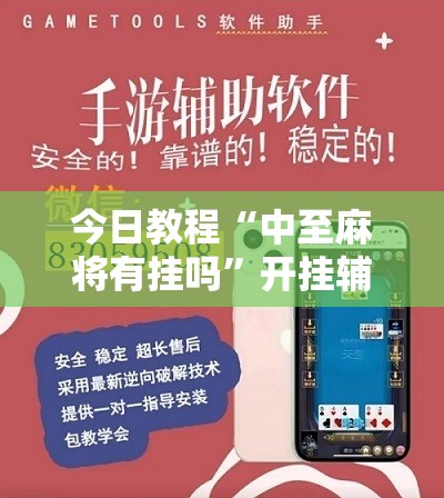 今日教程“中至麻将有挂吗	”开挂辅助脚本+详细开挂安装教程