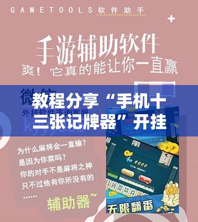 教程分享“手机十三张记牌器”开挂辅助脚本+详细开挂安装教程